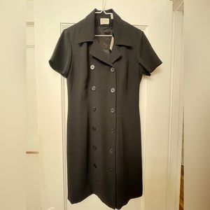 Black Ann Taylor Loft Dress ~ vintage